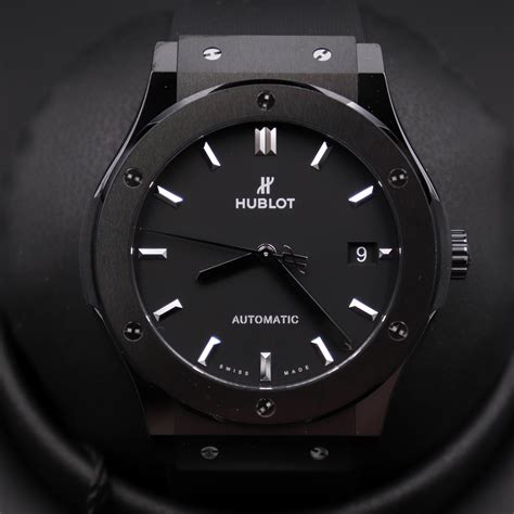 hublot classic fusion black.